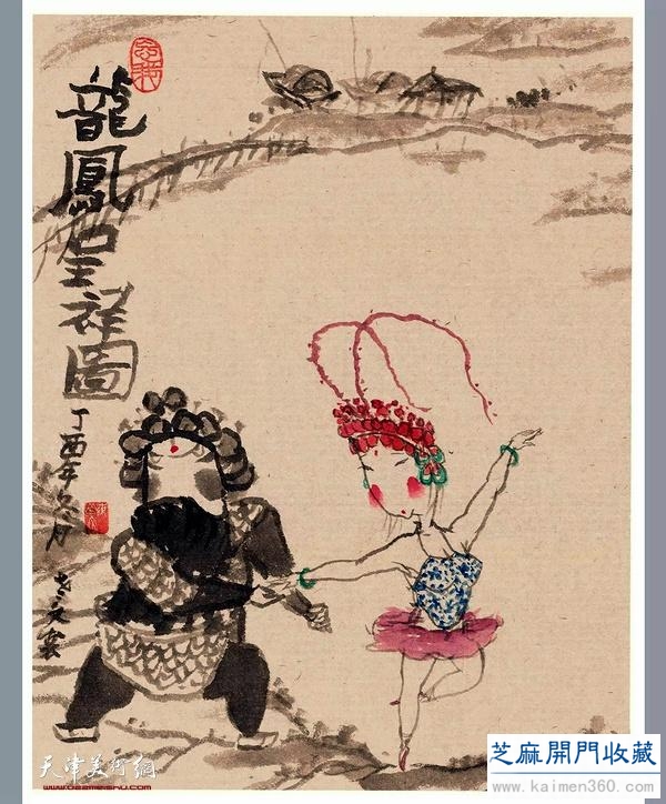 著名画家陈学文作品欣赏：雅逸脱尘大美气象