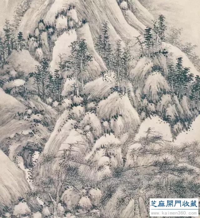 吴门画派开山鼻祖的山水情