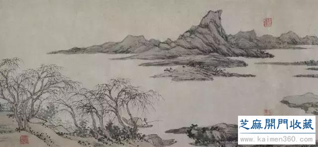 吴门画派开山鼻祖的山水情
