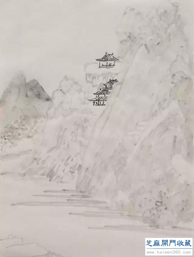 吴门画派开山鼻祖的山水情