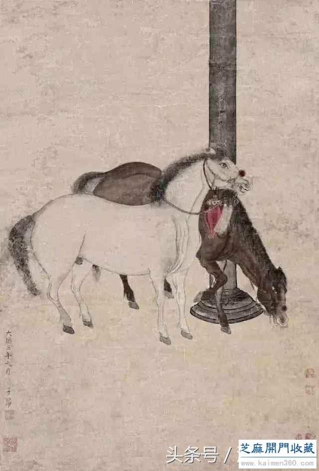 名画欣赏：古今名家笔下的马，纵横驰骋