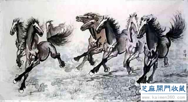 名画欣赏：古今名家笔下的马，纵横驰骋