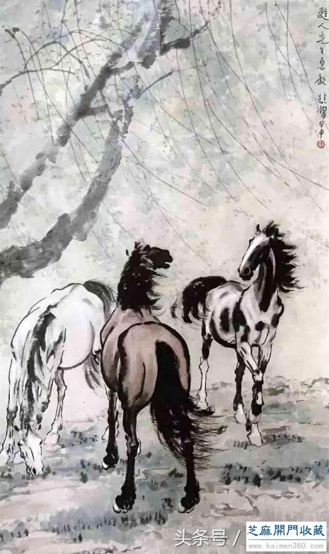 名画欣赏：古今名家笔下的马，纵横驰骋