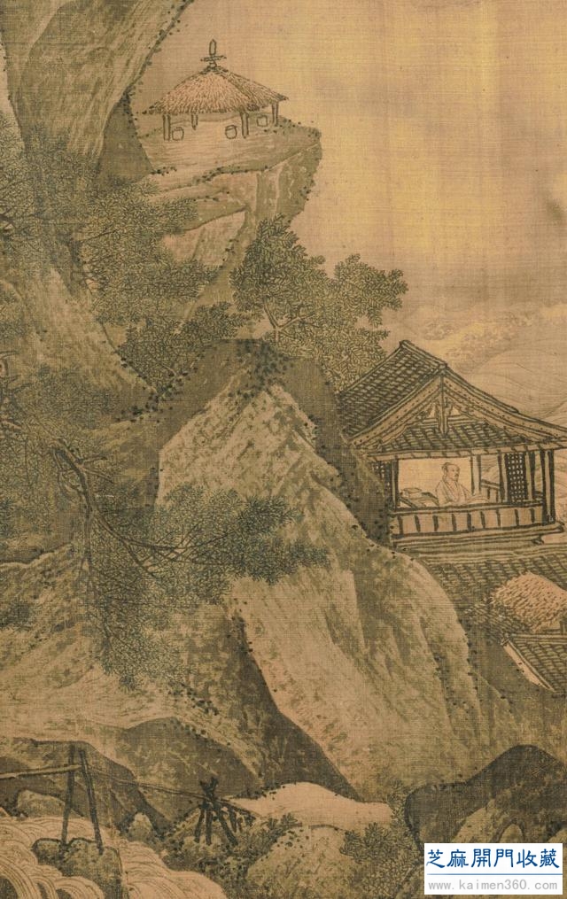 明人周臣《北溟图》，声势浩大，气吞山河