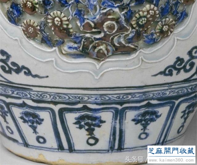 不怕不识货！就怕货比货！元代瓷器和明初瓷器纹饰的3点不同！