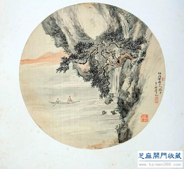 虚白斋旧藏清末团扇书画合璧册——嘉泰秋拍预览