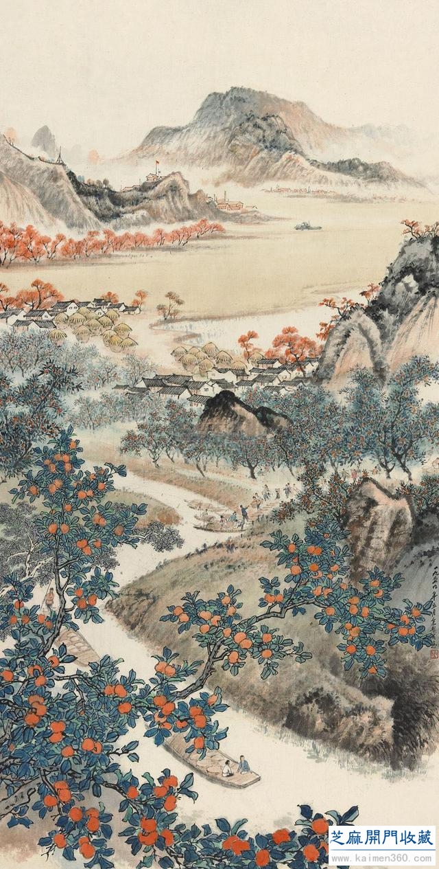 他创作《长江万里图》  人与画屡遭劫难
