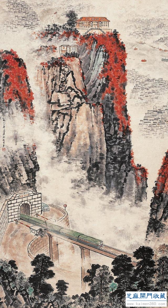他创作《长江万里图》  人与画屡遭劫难