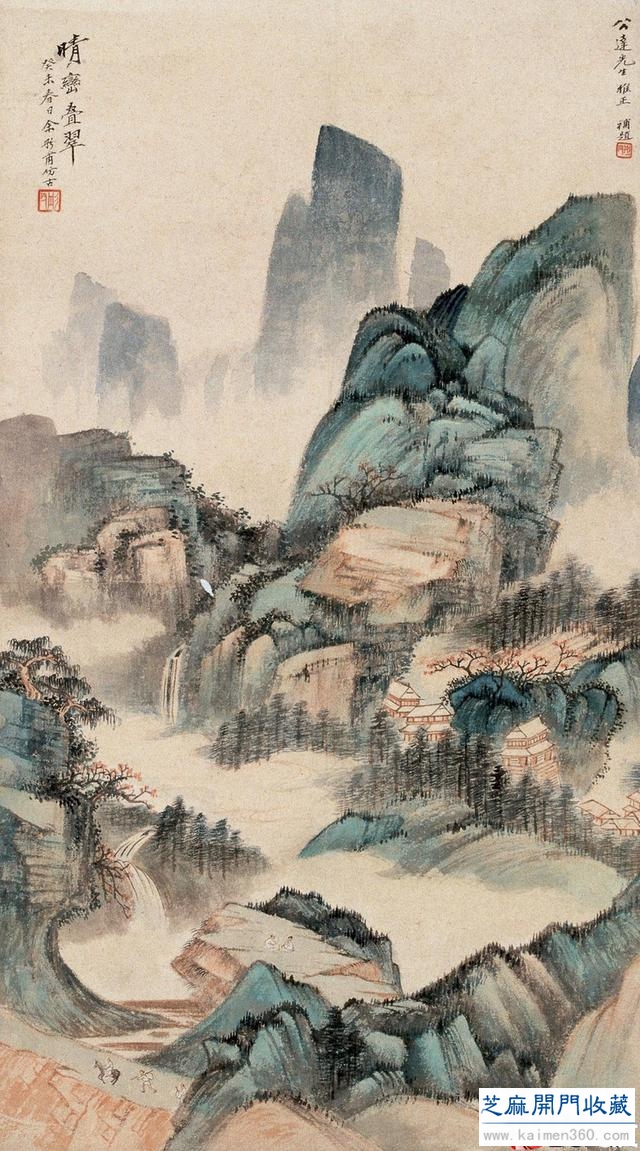 他创作《长江万里图》  人与画屡遭劫难