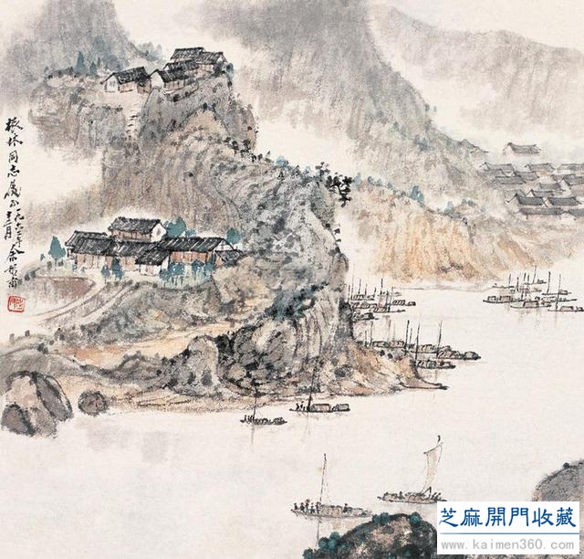 他创作《长江万里图》  人与画屡遭劫难