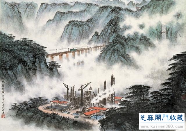 他创作《长江万里图》  人与画屡遭劫难