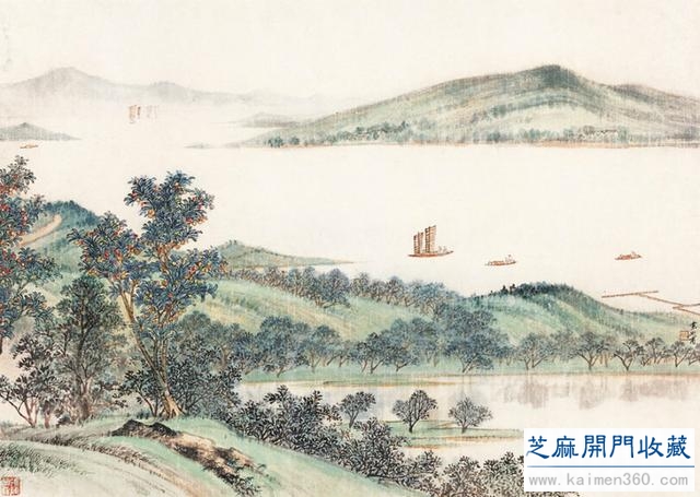 他创作《长江万里图》  人与画屡遭劫难