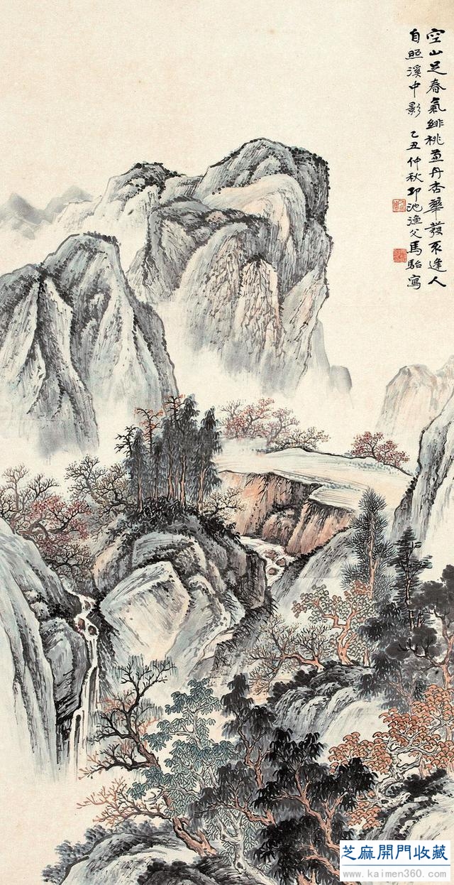 于画无不能，诗书画并称“三绝”——马骀