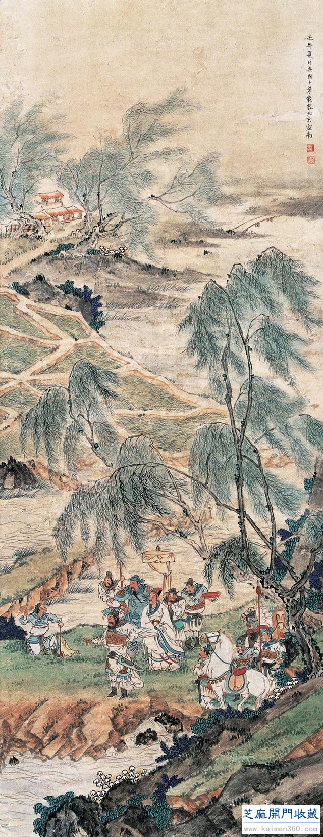 卜孝怀人物作品欣赏