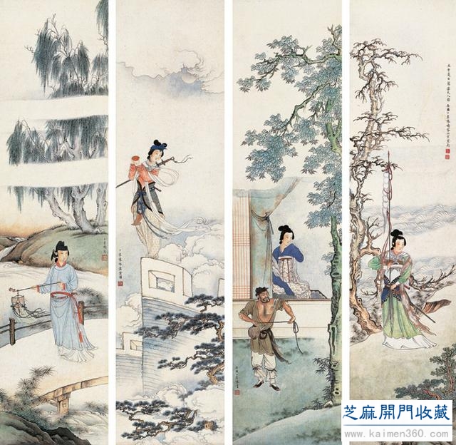卜孝怀人物作品欣赏