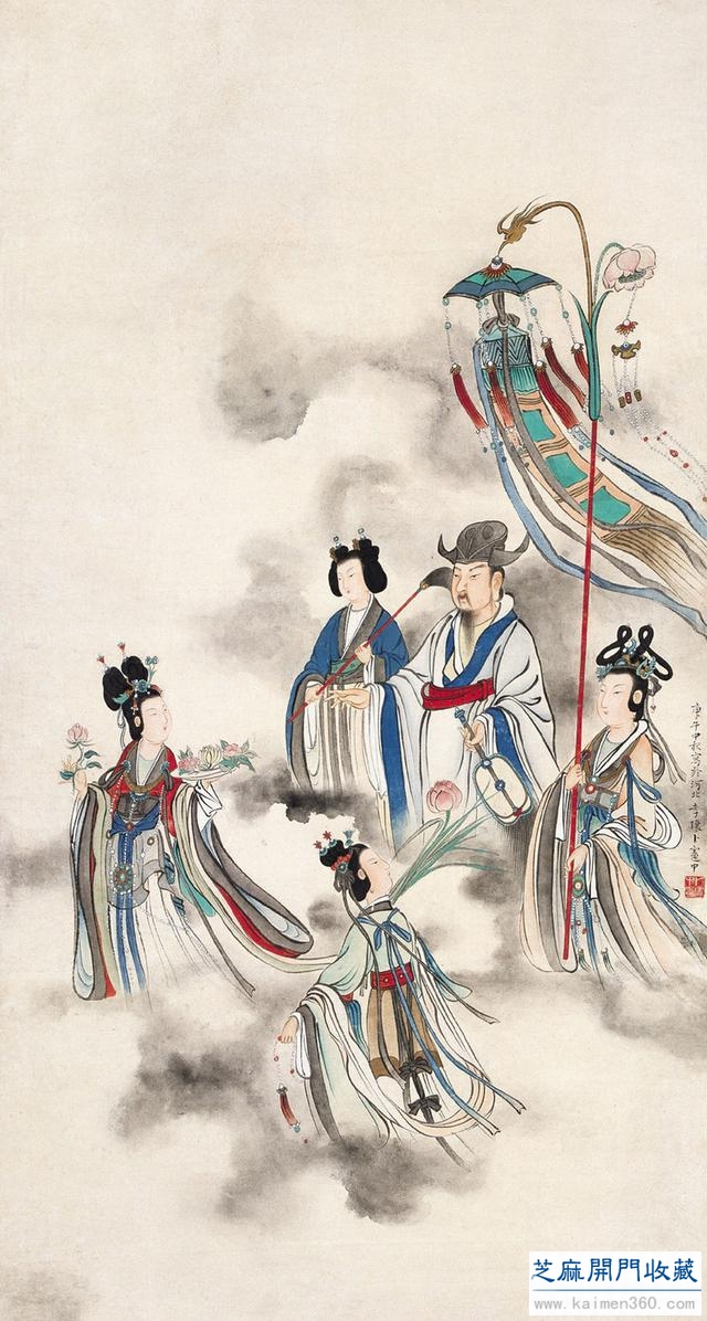 卜孝怀人物作品欣赏