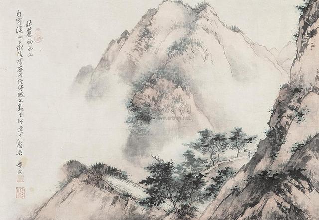 惠孝同山水作品欣赏