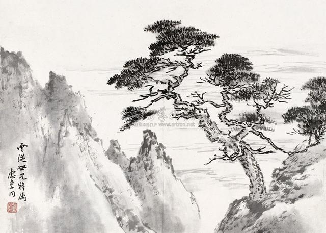 惠孝同山水作品欣赏
