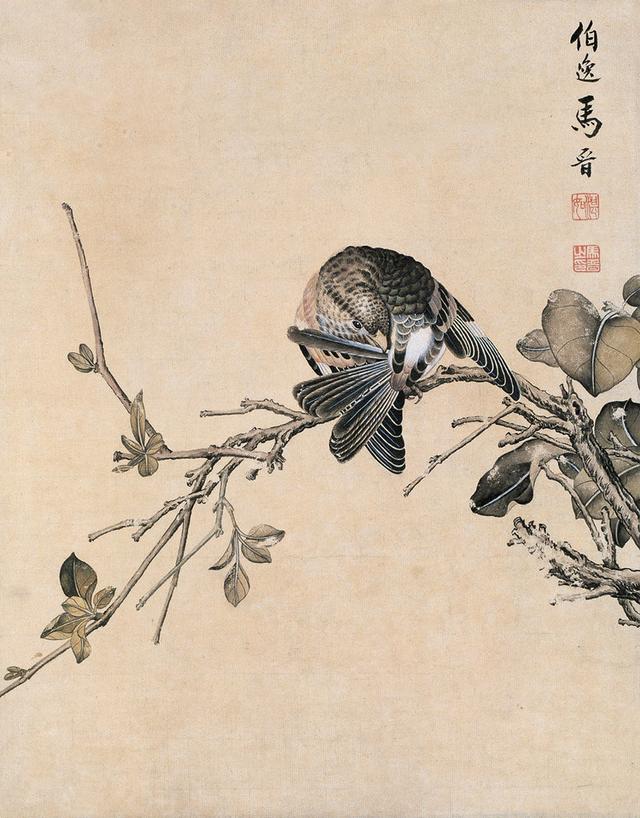 湖社画会——马晋作品