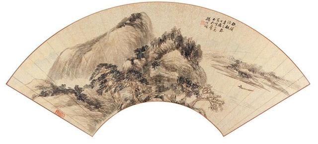海派名家——杨伯润的山水画