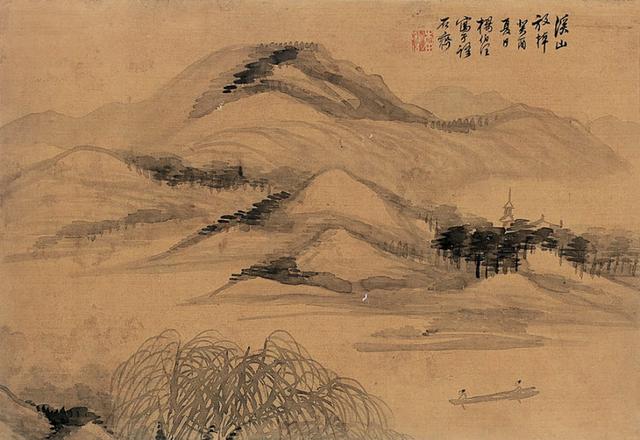 海派名家——杨伯润的山水画