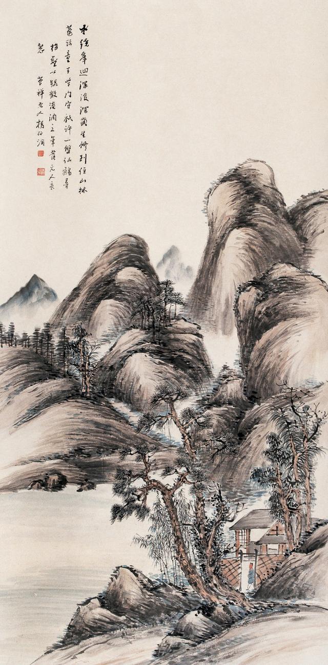 海派名家——杨伯润的山水画