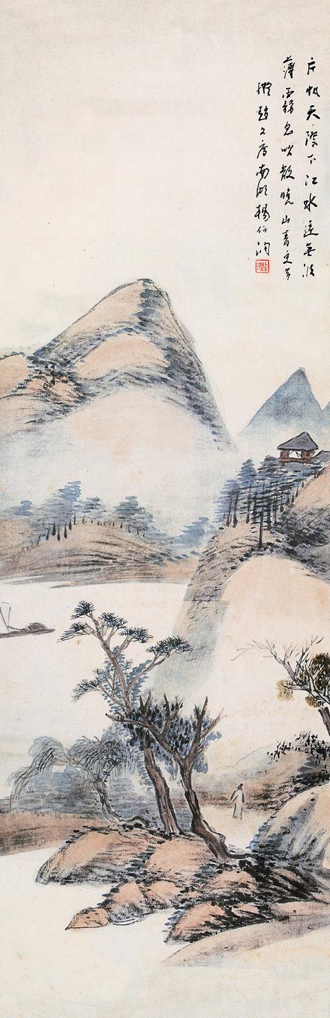 海派名家——杨伯润的山水画