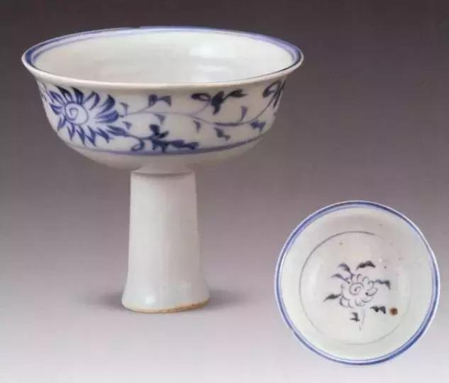 高足杯：元代瓷器中最流行的器型