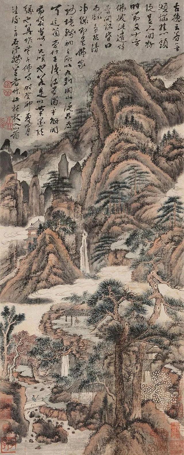 髡残｜人品画品并重 影响画坛三百多年（70幅）