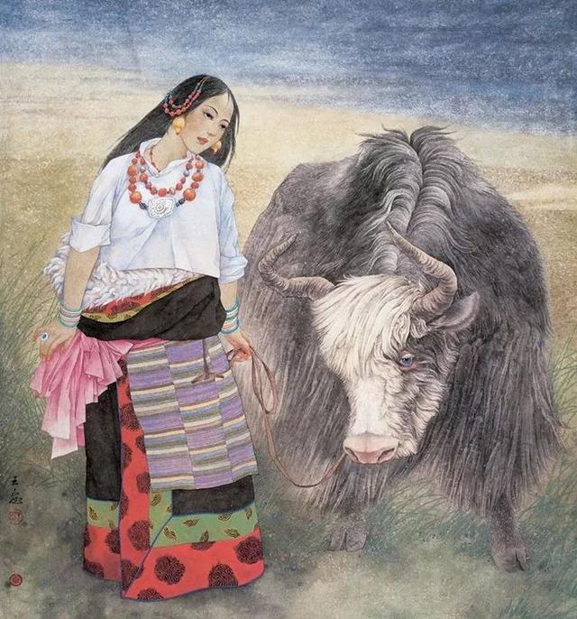 王宓｜工笔和水墨人物作品赏析