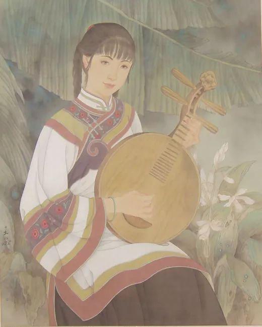 王宓｜工笔和水墨人物作品赏析