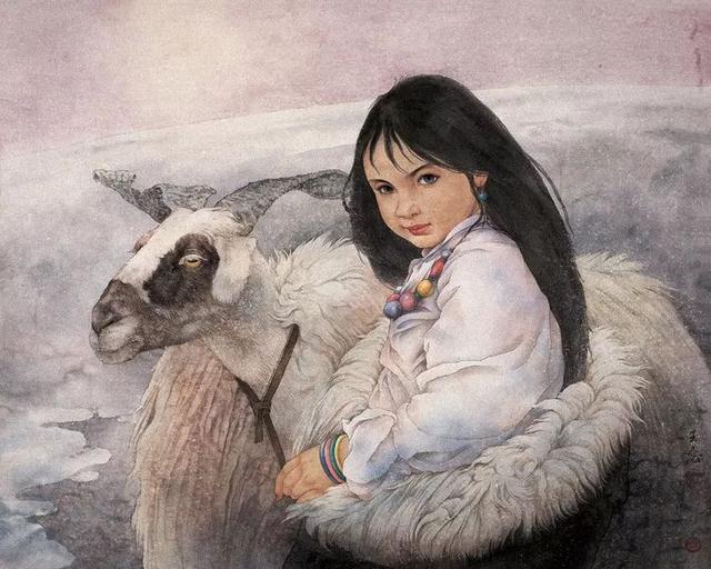 王宓｜工笔和水墨人物作品赏析