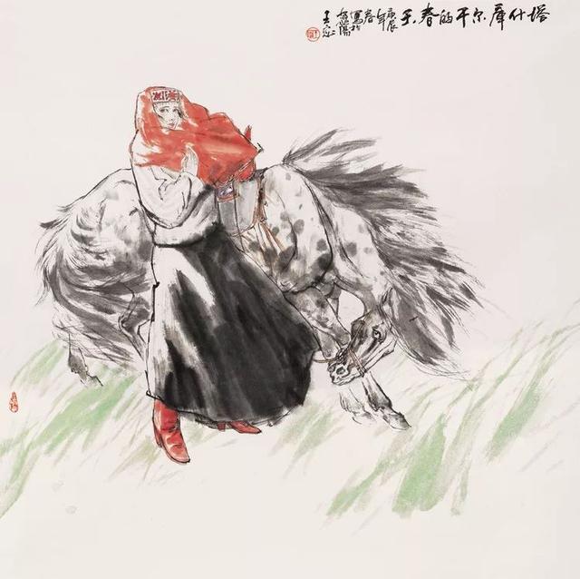 王宓｜工笔和水墨人物作品赏析