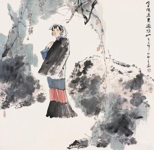 王宓｜工笔和水墨人物作品赏析