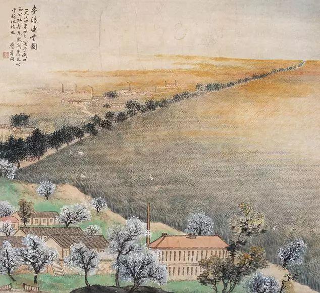 惠孝同山水人物作品欣赏