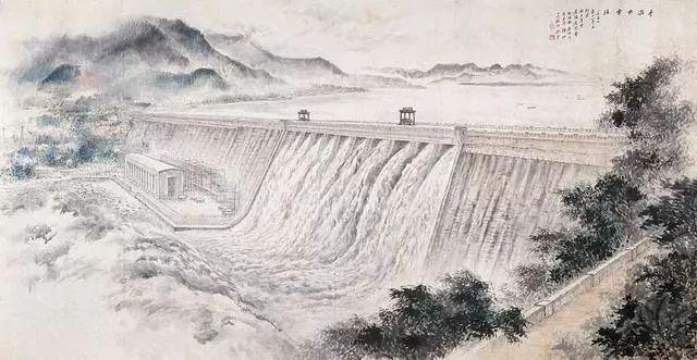 惠孝同山水人物作品欣赏