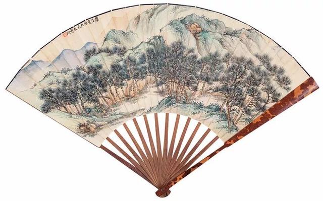 惠孝同山水人物作品欣赏
