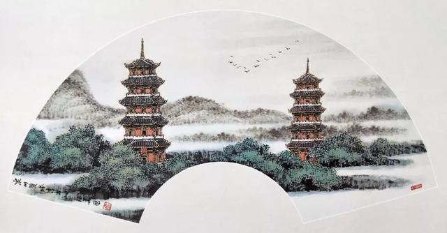 扇里乾坤｜陈德华：我的亭台楼阁情结（115幅）