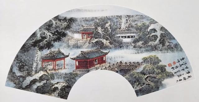 扇里乾坤｜陈德华：我的亭台楼阁情结（115幅）