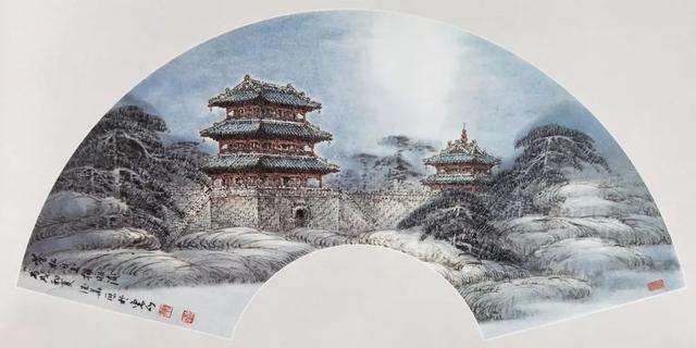 扇里乾坤｜陈德华：我的亭台楼阁情结（115幅）