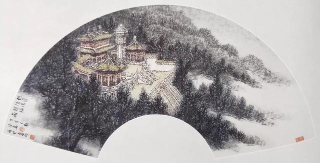 扇里乾坤｜陈德华：我的亭台楼阁情结（115幅）