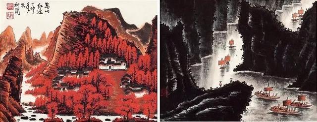 中央美院副教授｜李行简水墨山水画赏析（80幅）