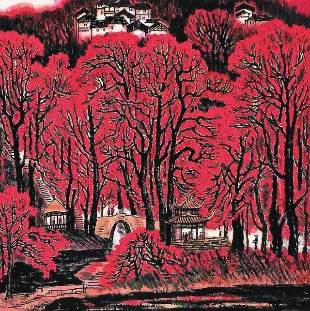 中央美院副教授｜李行简水墨山水画赏析（80幅）