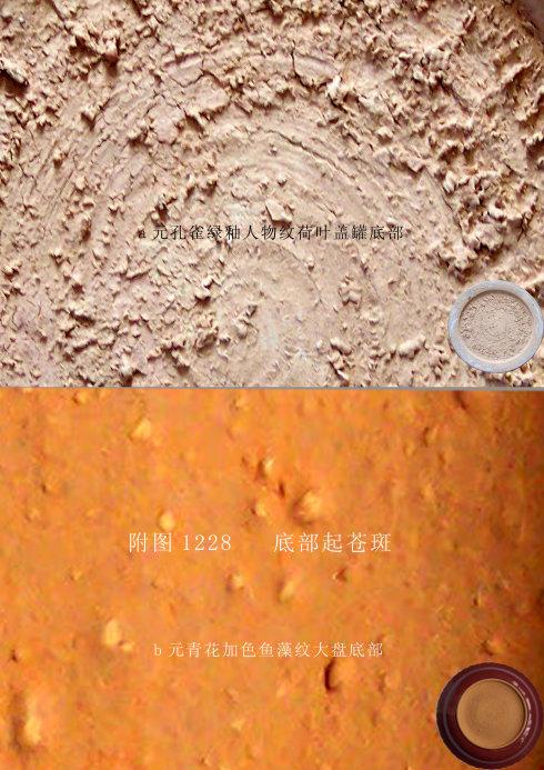 瓷器判定学习：元瓷足底特性