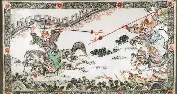 康熙“刀马人”瓷器赏析