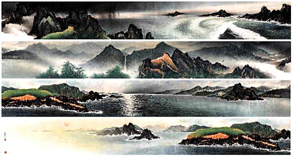 今世水墨画拍卖连续走俏