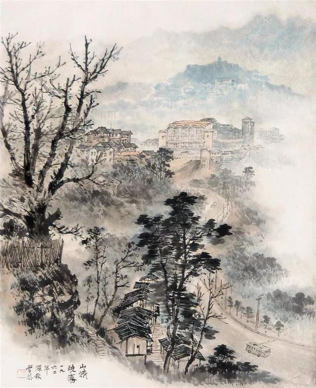 岑学恭：我留恋三峡，一画就是60余年（130幅）
