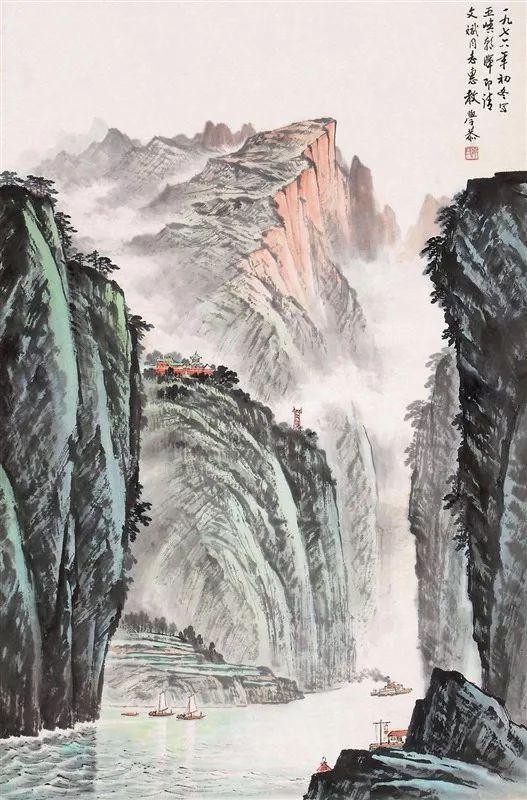 岑学恭：我留恋三峡，一画就是60余年（130幅）