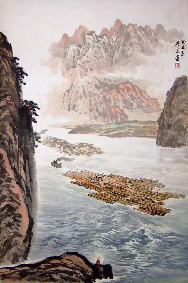 岑学恭：我留恋三峡，一画就是60余年（130幅）