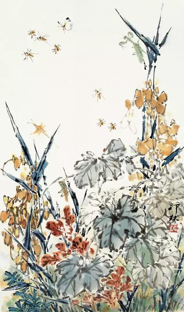 大师萧朗先生精品画作清赏